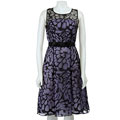 Julian Taylor Women's Novelty Burnout Dress 