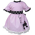 AnnLoren 50s Poodle Dress for American Girl Dolls