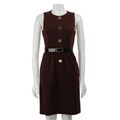 Donna Morgan Women's Sleeveless Ponte Dress