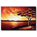 'African Landscape' Canvas Art