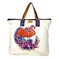 Gucci Oversized Flamingo Print Tote Bag
