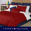 Tommy Hilfiger Classic Chino Red 3-piece Comforter Set