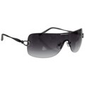 G by Guess GGU1014ST Women's Rimless Wrap Sunglasses