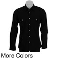 Sovereign Code Men's Military-style Woven Shirt