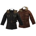 Bongo Girl's Belted Fashion Coat