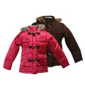 Bongo Girl's Hooded Toggle Coat