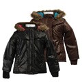 Bongo Girl's Faux fur Trimmed Coat