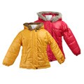 Pink Platinum Toddler Girl's Hooded Bubble Coat