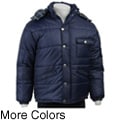 Paul Frank Men's Pearlized Puffer Jacket