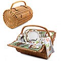Barrel-Botannica Picnic Basket