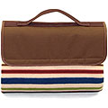 Sunshine Lattice Stripe Blanket Tote
