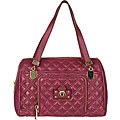 Marc Jacobs Fuchsia Quilted Satchel