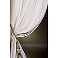 Signature Oyster Cotton Curtain Panel (46 in. x 120 in.)