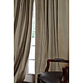 Signature Loden Cotton Silk Curtain Panel (46 in. x 108 in.)