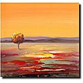 Hand-painted 'Dreamscape' Gallery-wrapped Canvas Art