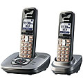 Panasonic DECT 6.0 2-handset Answering Machine Phone (Refurbished)