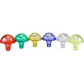 Tricod Assorted Color Mushroom Solar Lights (Set of 6)