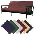 Reno Full Futon Sleigh Arm Frame/ Premier Mattress Futon Set