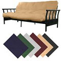 Reno Queen Futon Sleigh Arm Frame/ Premier Mattress Futon Set
