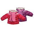 OshKosh B'gosh Infant Girl's Colorblock Bubble Coat