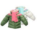 OshKosh B'gosh Girl's Colorblock Bubble Coat