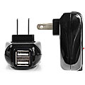 AC USB Charger with Two USB Slots