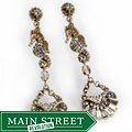 Sweet Romance Art Deco Seahorse Earrings