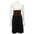 Sandra Darren Women's Colorblock Sheath Ponte Dress