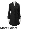 Marcelle Renee Women's 3-button Wool Pant Coat