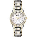 Bulova Women's Diamond-accented Mother of Pearl Dial Watch