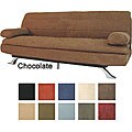 Mystic Microfiber Suede Click Clack Futon Sofa Bed
