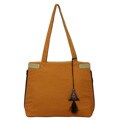 Kandahari Orange/ Olive Shopping Bag (Pakistan)