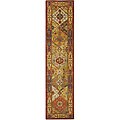Handmade Heritage Diamond Wool Rug (2'3 x 20')