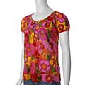 Derek Heart Junior's Lightweight Floral Print Tunic