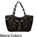 Christian Audigier Panthera Shoulder Tote