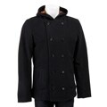 Dylan George Men's Cashmere Blend Admiral Hooded Coat