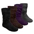 Glaze by Adi Women's Slouchy Microsuede Boots