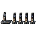 Panasonic KX-TG6445T Titanium Black Cordless Phone (Refurbished)