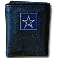 Dallas Cowboys Executive Tri-fold Leather Wallet