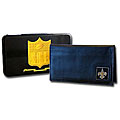 New Orleans Saints Executive Leather Checkbook Cover