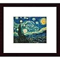 Vincent Van Gogh 'Starry Night' Wood Framed Art Print