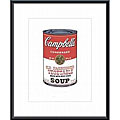 Andy Warhol 'Campbell's Soup' Metal Framed Art Print