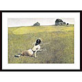 Andrew Wyeth 'Christina's World' Wood Framed Art Print