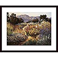 Ellie Freudenstein 'Spring Trails' Wood Framed Art Print