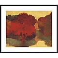 Lawrence Mathis 'The Lowland Tree' Metal Framed Print