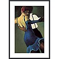 Bill Brauer 'Harvest Moon' Metal Framed Art Print