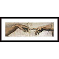 Michelangelo Buonarroti 'Creation of Adam' (Detail) Framed Print