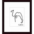 Pablo Picasso 'Camel, The' Wood Framed Art Print