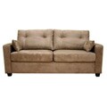 Molly Chocolate Brown Microfiber Sofa Bed