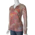 California Bloom Women's Sublimation Print Zipper Hoodie